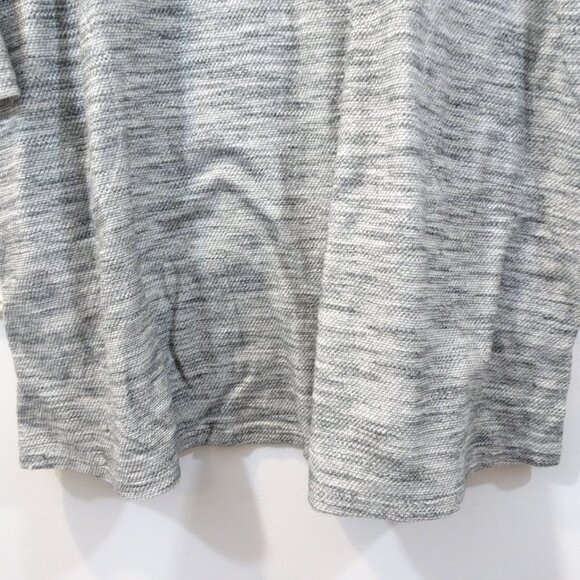 PURE JILL Gray Knit Sweater Dress Size S Petite NEW Shift Pockets Turtleneck - Picture 5 of 6